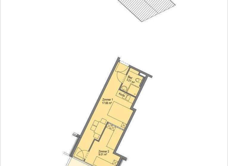 Wohnung zum Kauf 219.000 € 2 Zimmer 29,9 m² 3. Geschoss Sankt Johann im Pongau 5600