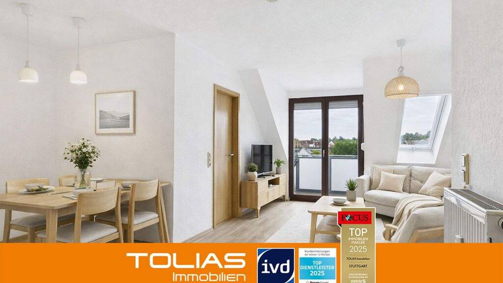 Wohnung zum Kauf 196.000 € 2 Zimmer 46 m² 2. Geschoss Magstadt 71106