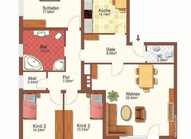 Wohnung zum Kauf 269.000 € 4 Zimmer 120,5 m² 1. Geschoss frei ab sofort Sulzbach-Rosenberg 92237