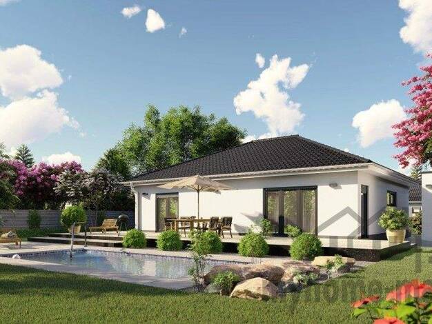 Bungalow zum Kauf provisionsfrei 449.000 € 3 Zimmer 118 m² 628 m² Grundstück Flachslanden 91604