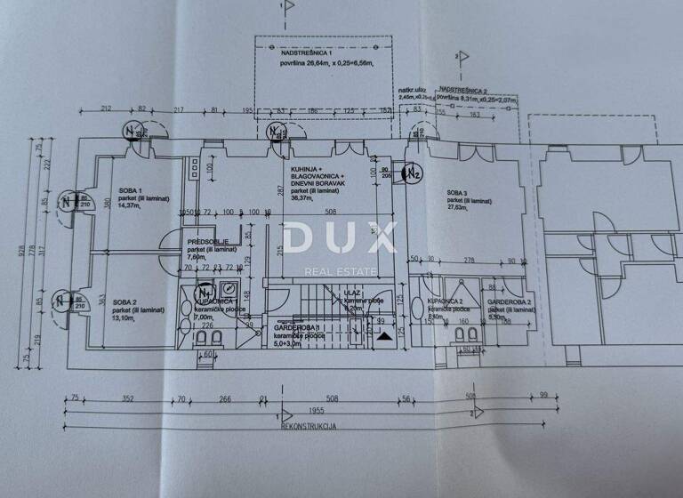 Wohnung zum Kauf 550.000 € 4 Zimmer Opatija - Okolica 51410