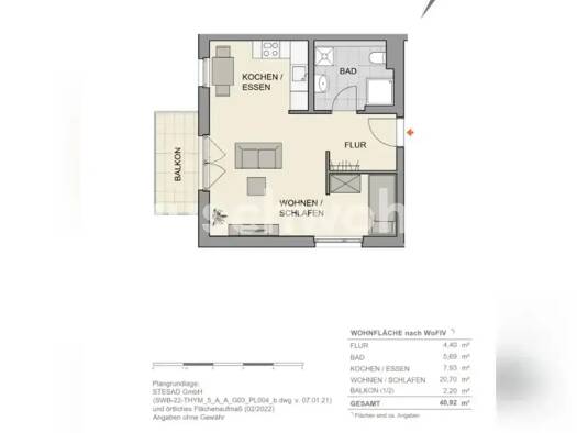 Wohnung zur Miete nur mit Wohnberechtigungsschein Tauschwohnung 290 € 1 Zimmer 40 m² 3. Geschoss Gorbitz-Süd Dresden 01169