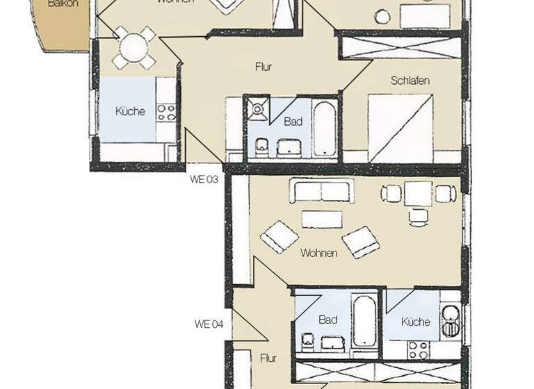 Wohnung zum Kauf 340.000 € 5 Zimmer 122,2 m² 1. Geschoss Paunsdorf Leipzig 04328