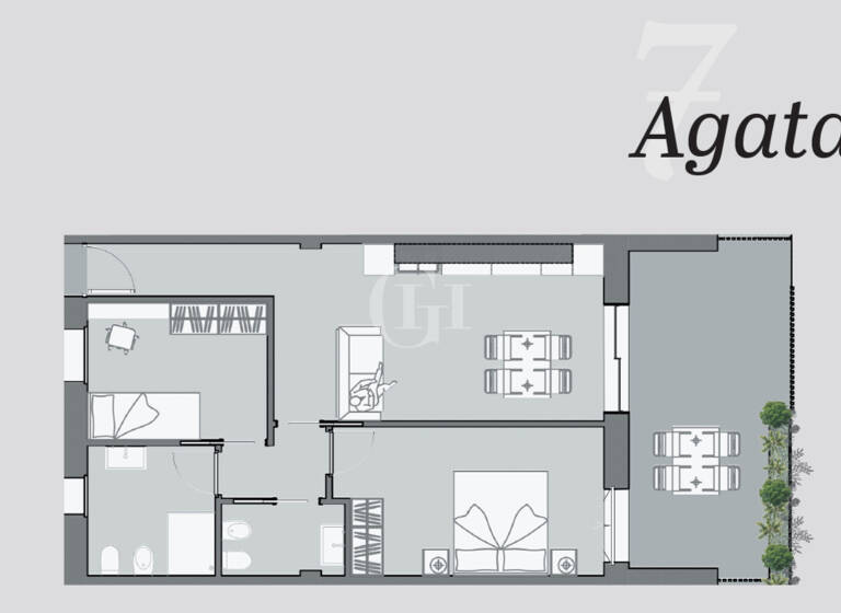 Wohnung zum Kauf 750.000 € 3 Zimmer 60 m² 1. Geschoss frei ab 30.04.2027 Bardolino 37011