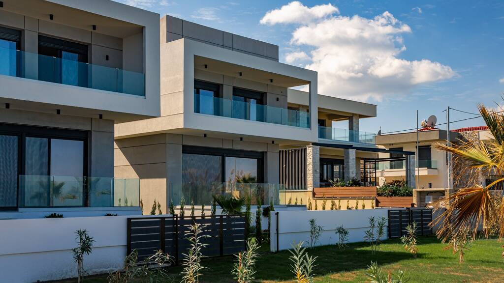 Doppelhaushälfte zum Kauf - Erstbezug 1.100.000 € 142 m² 188 m² Grundstück Polychrono 63085