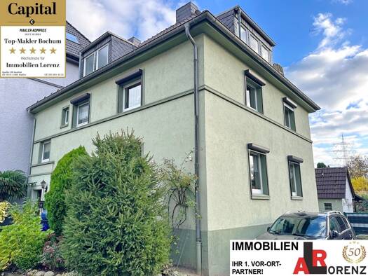 Mehrfamilienhaus zum Kauf 595.000 € 8 Zimmer 204 m² 987 m² Grundstück Hordel Bochum 44793