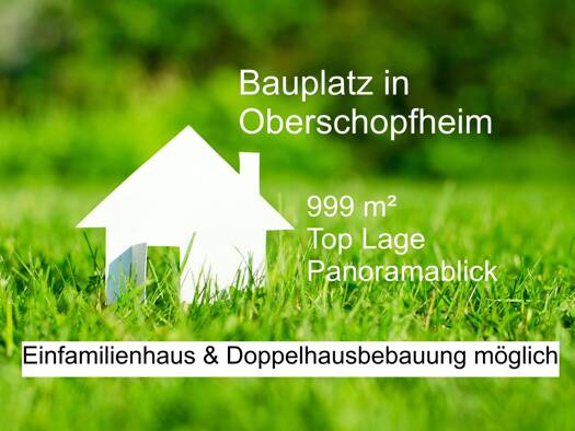 Grundstück zum Kauf 394.605 € 999 m² Grundstück Beethovenstraße 9 Oberschopfheim Friesenheim 77948