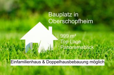Grundstück zum Kauf 394.605 € 999 m² Grundstück Beethovenstraße 9 Oberschopfheim Friesenheim 77948