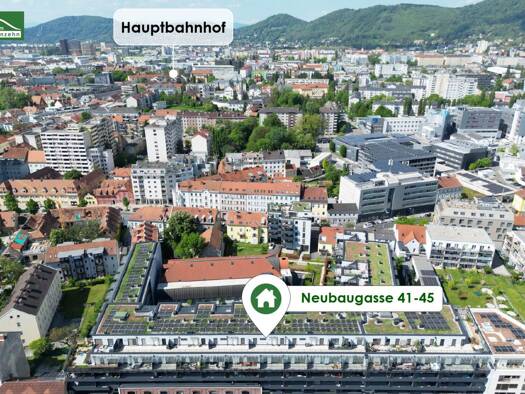 Wohnung zur Miete 663 € 2 Zimmer 52,5 m² EG frei ab 01.07.2026 Neubaugasse 43 Lend Graz 8020