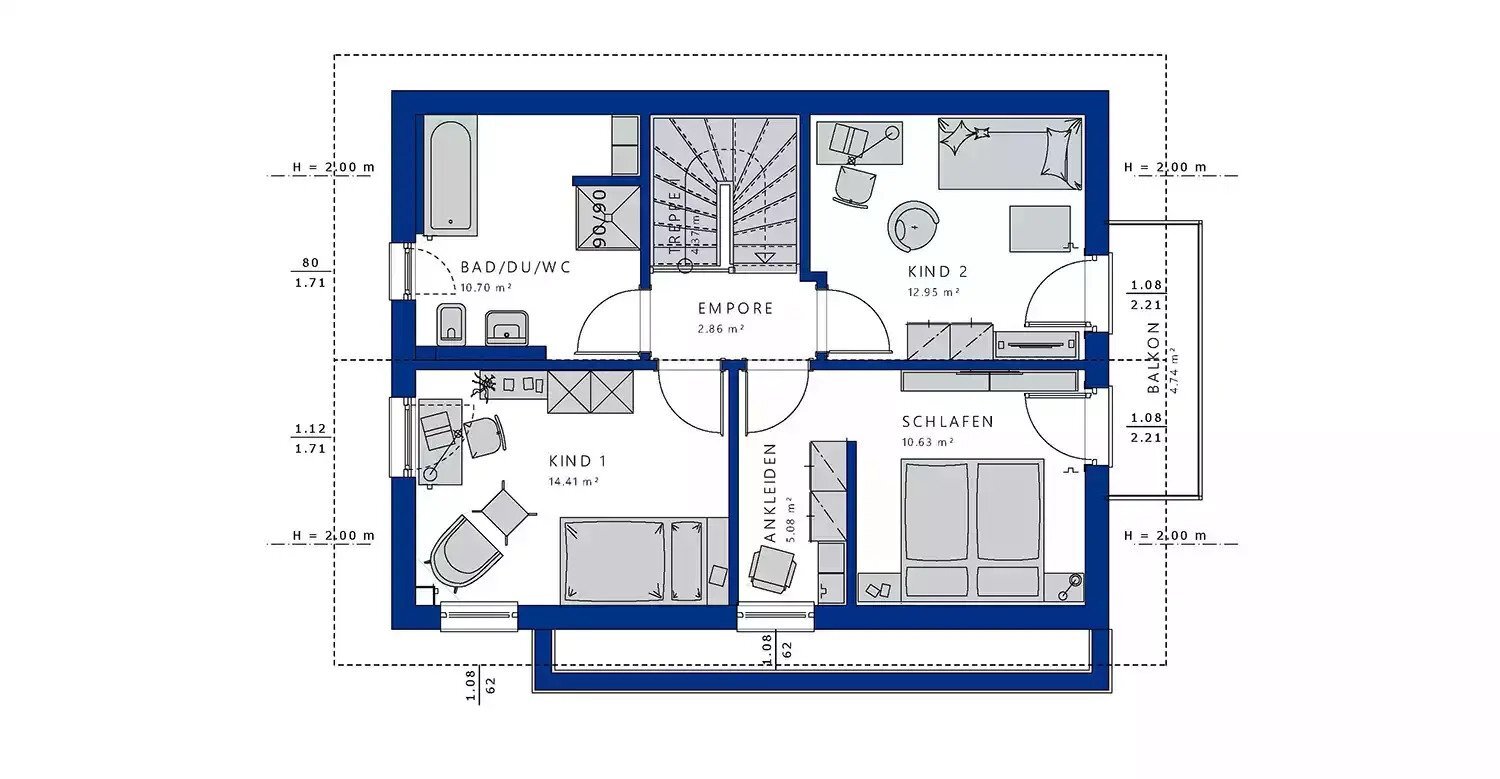 Haus zum Kauf 448.303 € 5 Zimmer 128 m²<br/>Wohnfläche 864 m²<br/>Grundstück Rödelmaier 97618