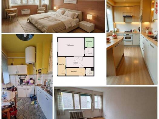 Wohnung zum Kauf 208.000 € 2 Zimmer 50 m² Budapest 1075