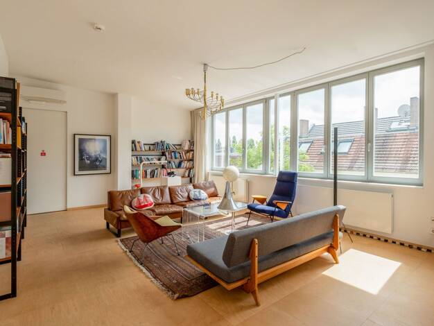 Penthouse zum Kauf 2.395.000 € 5 Zimmer 274 m² 5. Geschoss Friedrichshain Berlin 10245