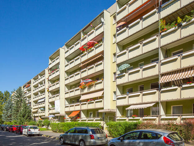 Wohnung zur Miete 501 € 3 Zimmer 64,3 m² frei ab 22.08.2026 Georg-Palitzsch-Str. 107 Prohlis-Süd Dresden 01239