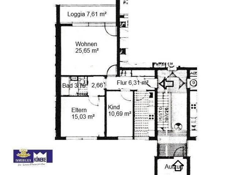 Wohnung zum Kauf 289.000 € 3 Zimmer 73 m² Weidedamm Bremen 28215