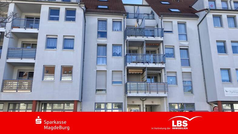 Wohnung zum Kauf 90.000 € 2 Zimmer 46,3 m² 2. Geschoss Nicolaiplatz Magdeburg 39124