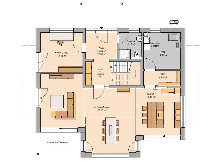Einfamilienhaus zum Kauf provisionsfrei 675.047 € 5 Zimmer 224 m² 706 m² Grundstück Medingen Ottendorf-Okrilla 01458