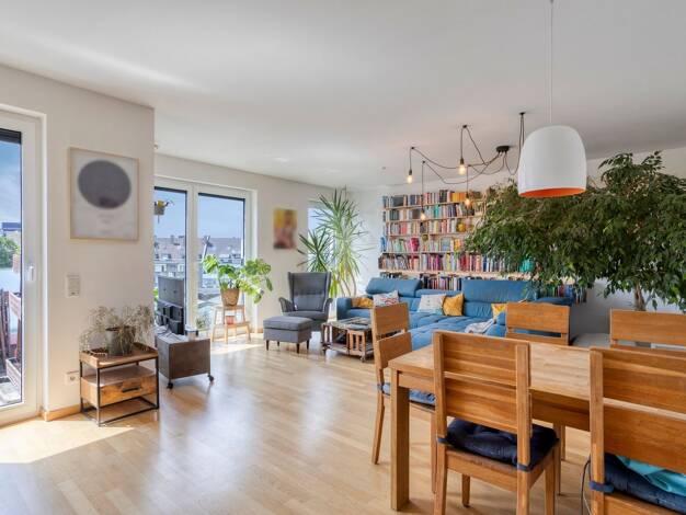 Wohnung zum Kauf 660.000 € 3 Zimmer 105 m² 4. Geschoss Bilk Stadtbezirk 3 40223