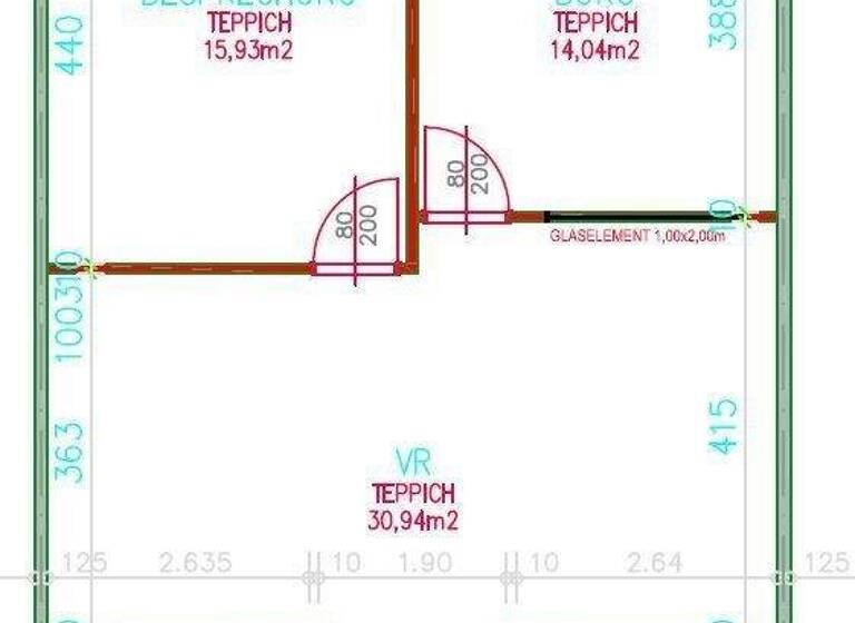 Büro zur Miete provisionsfrei 9,93 € 2 Zimmer 73,6 m² Bürofläche Wiener Neudorf 2351