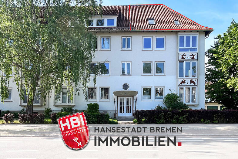 Wohnung zum Kauf 229.000 € 3 Zimmer 49 m² Dachgeschoss Riensberg Bremen 28213