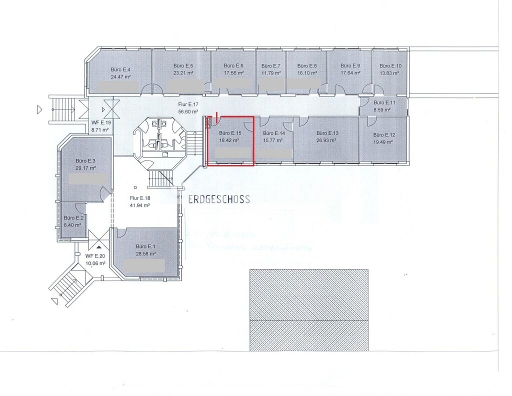 Bürofläche zur Miete provisionsfrei 165 € 23,6 m²<br/>Bürofläche Sulzdorf Schwäbisch Hall 74523