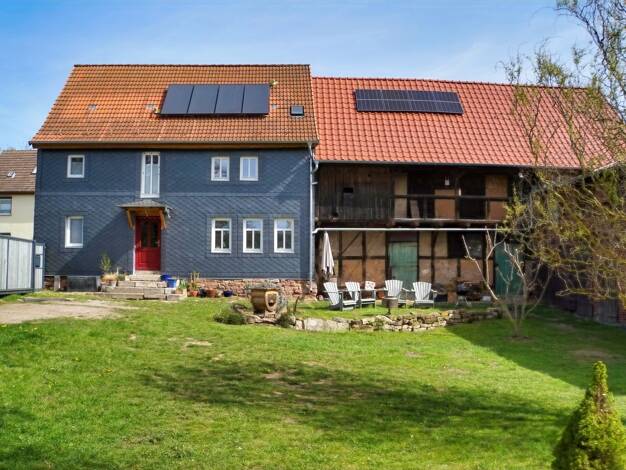 Einfamilienhaus zum Kauf 320.000 € 5 Zimmer 121 m² 13.000 m² Grundstück Kleinfurra Kleinfurra 99735