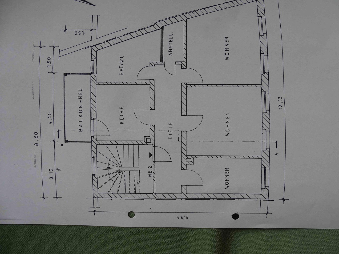 Wohnung zur Miete 390 € 2 Zimmer 63 m²<br/>Wohnfläche EG<br/>Geschoss Hauptstr.20 Triebes Zeulenroda Triebes 07950