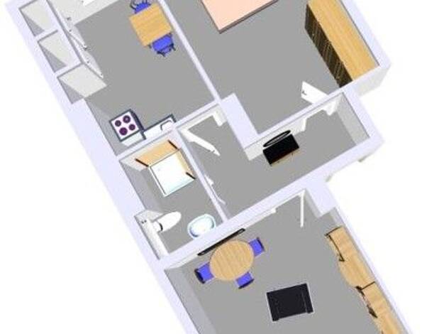 Wohnung zur Miete 525 € 2 Zimmer 50,9 m² 1. Geschoss frei ab 13.10.2026 Lübscher Baum 4 Hassee Kiel 24113
