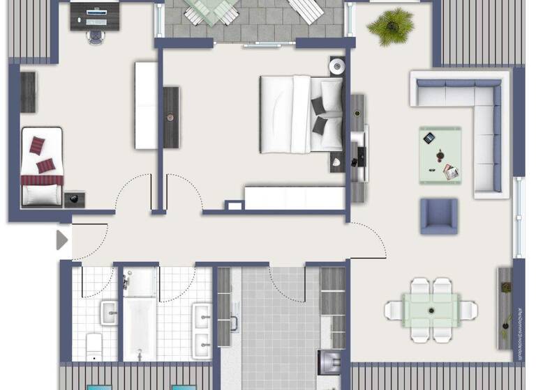 Wohnung zum Kauf 315.000 € 3,5 Zimmer 100 m² EG frei ab 01.06.2026 Ettenheim 77955
