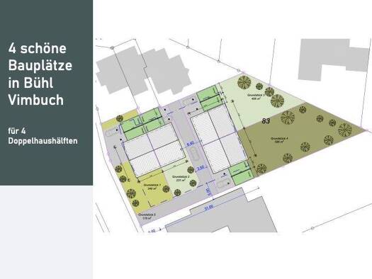 Grundstück zum Kauf provisionsfrei 269.500 € 645,3 m² Grundstück Vimbuch Bühl 77815