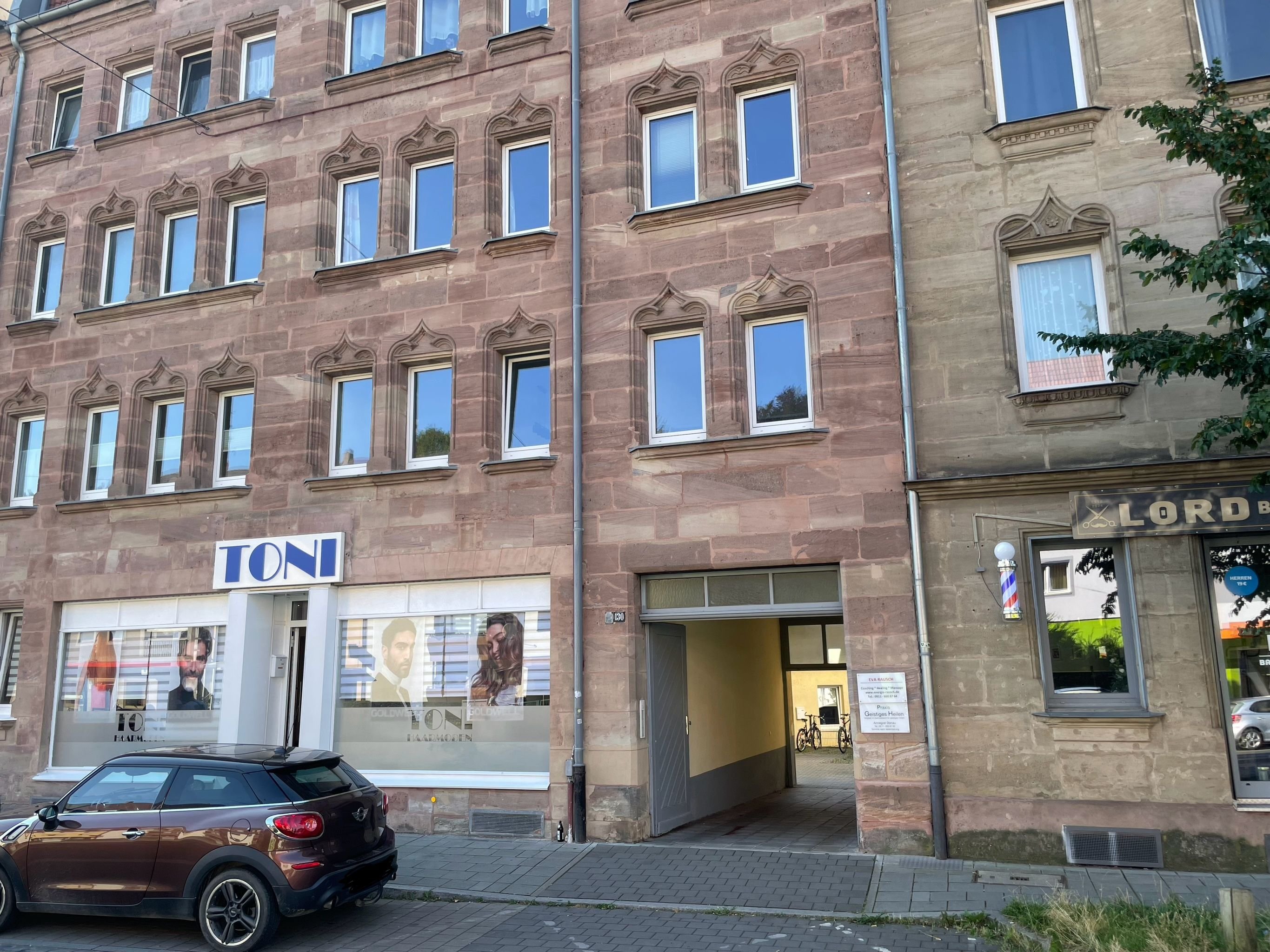 Wohnung zur Miete 630 € 1 Zimmer 36 m²<br/>Wohnfläche EG<br/>Geschoss ab sofort<br/>Verfügbarkeit Äußere Sulzbacherstr. 130 St. Jobst Nürnberg 90491