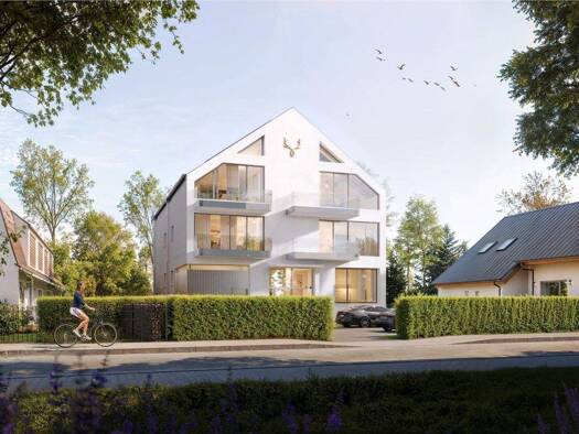 Wohnung zum Kauf - Erstbezug provisionsfrei 599.000 € 2 Zimmer 69,6 m² 1. Geschoss frei ab 01.02.2027 Hirschwechsel 2 Kleinmachnow 14532