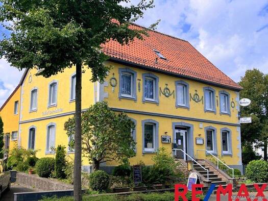 Mehrfamilienhaus zum Kauf 270.000 € 10 Zimmer 260 m² 573 m² Grundstück An der Steinbrücke 2 Alhausen Bad Driburg / Alhausen 33014