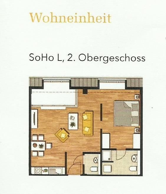 Wohnung zum Kauf als Kapitalanlage geeignet 179.900 € 2 Zimmer 53,7 m²<br/>Wohnfläche August-Pieper-Straße 10 Gladbach Mönchengladbach 41061