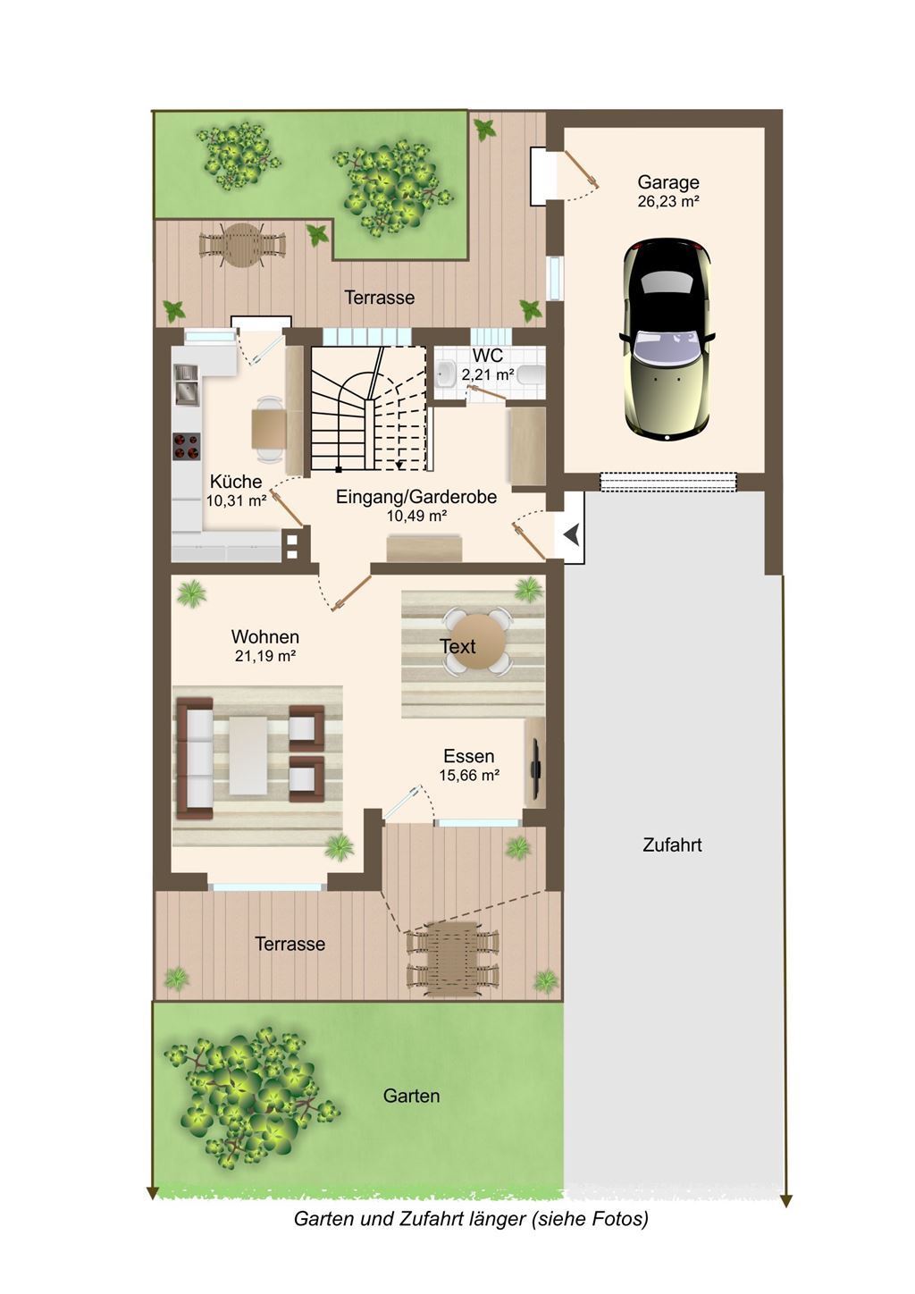 Doppelhaushälfte zur Miete 2.780 € 4,5 Zimmer 145 m²<br/>Wohnfläche 348 m²<br/>Grundstück ab sofort<br/>Verfügbarkeit Großhadern München 81377