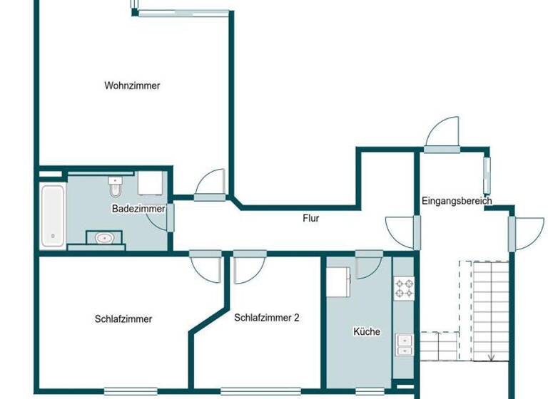 Wohnung zum Kauf 299.000 € 3 Zimmer 79 m² 1. Geschoss Adlershof Berlin 12489