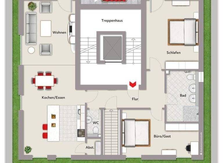Penthouse zum Kauf - Erstbezug 464.350 € 4 Zimmer 113,7 m² 3. Geschoss Welver 59514
