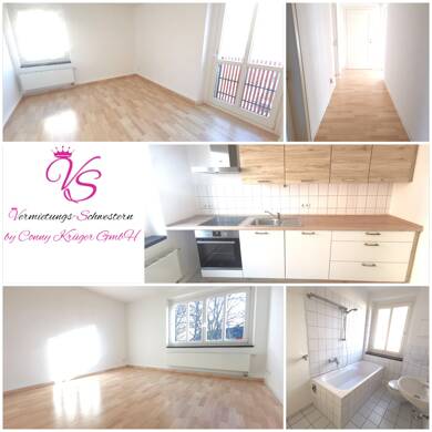 Wohnung zur Miete 340 € 2 Zimmer 52,3 m² 3. Geschoss frei ab sofort Zschopauer Straße 133 Lutherviertel Chemnitz 09126