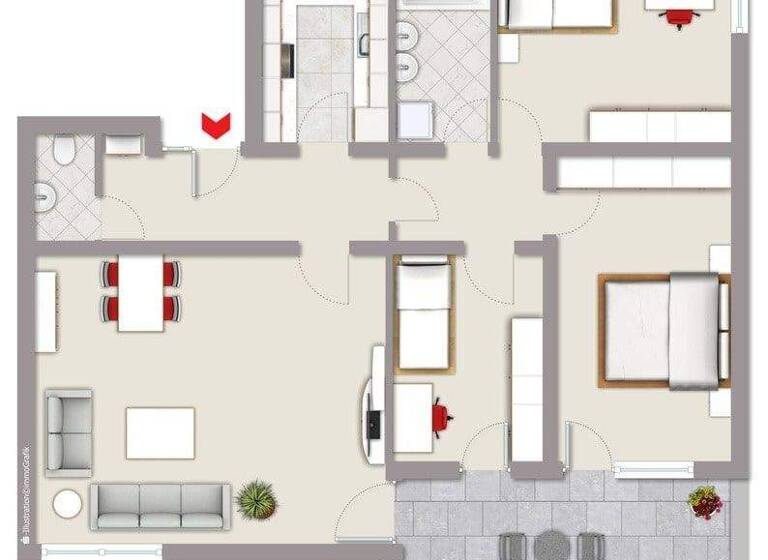 Wohnung zum Kauf 349.000 € 4 Zimmer 98 m² Kleinheppach Korb 71404