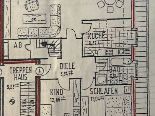 Maisonette zur Miete 1.350 € 3,5 Zimmer 106 m² Geschoss 1/1 frei ab 01.12.2026 Stickenbüttel Cuxhaven 27476