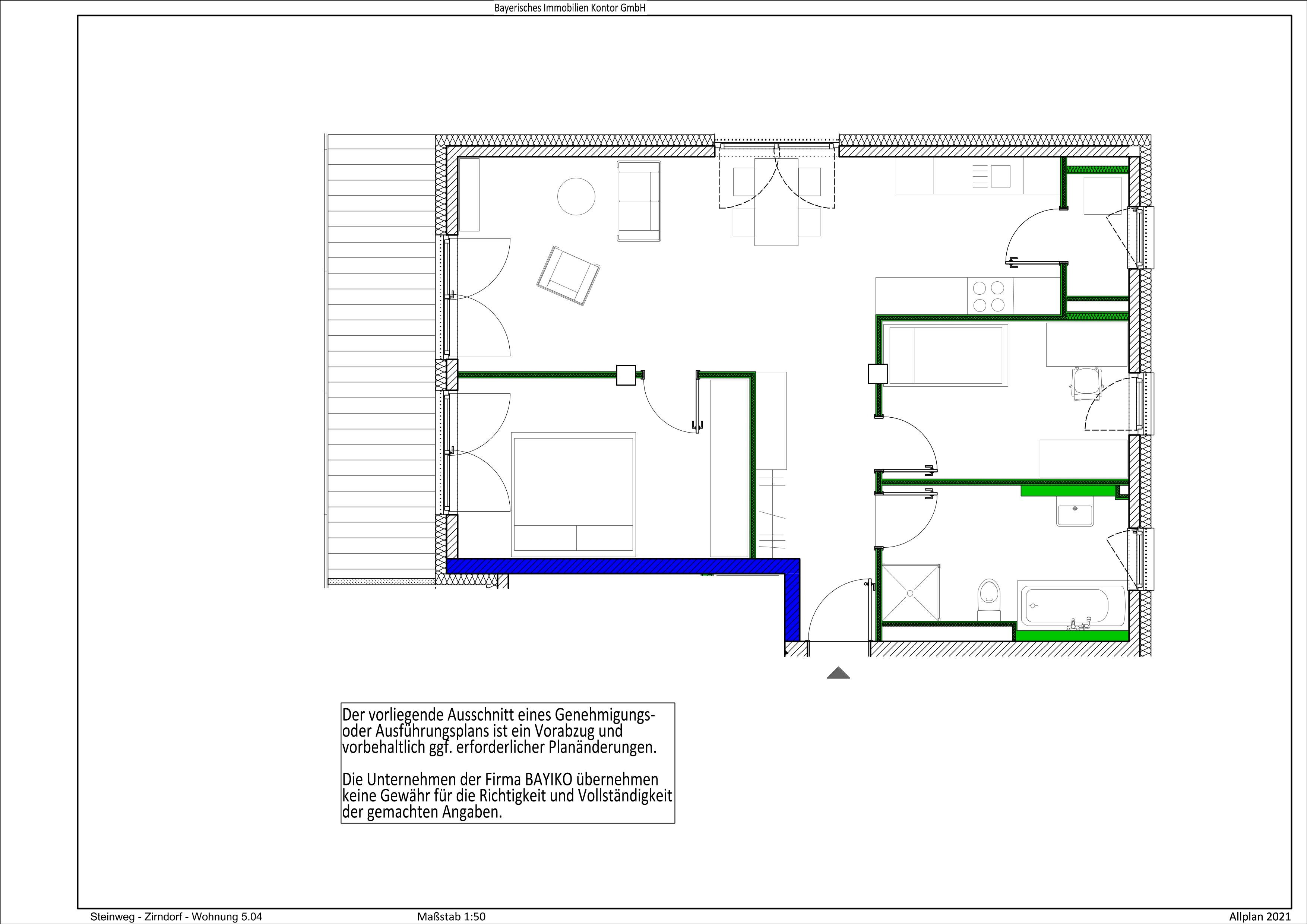 Wohnung zum Kauf 462.600 € 3 Zimmer 79,7 m²<br/>Wohnfläche 1.<br/>Geschoss 28.02.2025<br/>Verfügbarkeit Steinweg 19 Zirndorf Zirndorf 90513