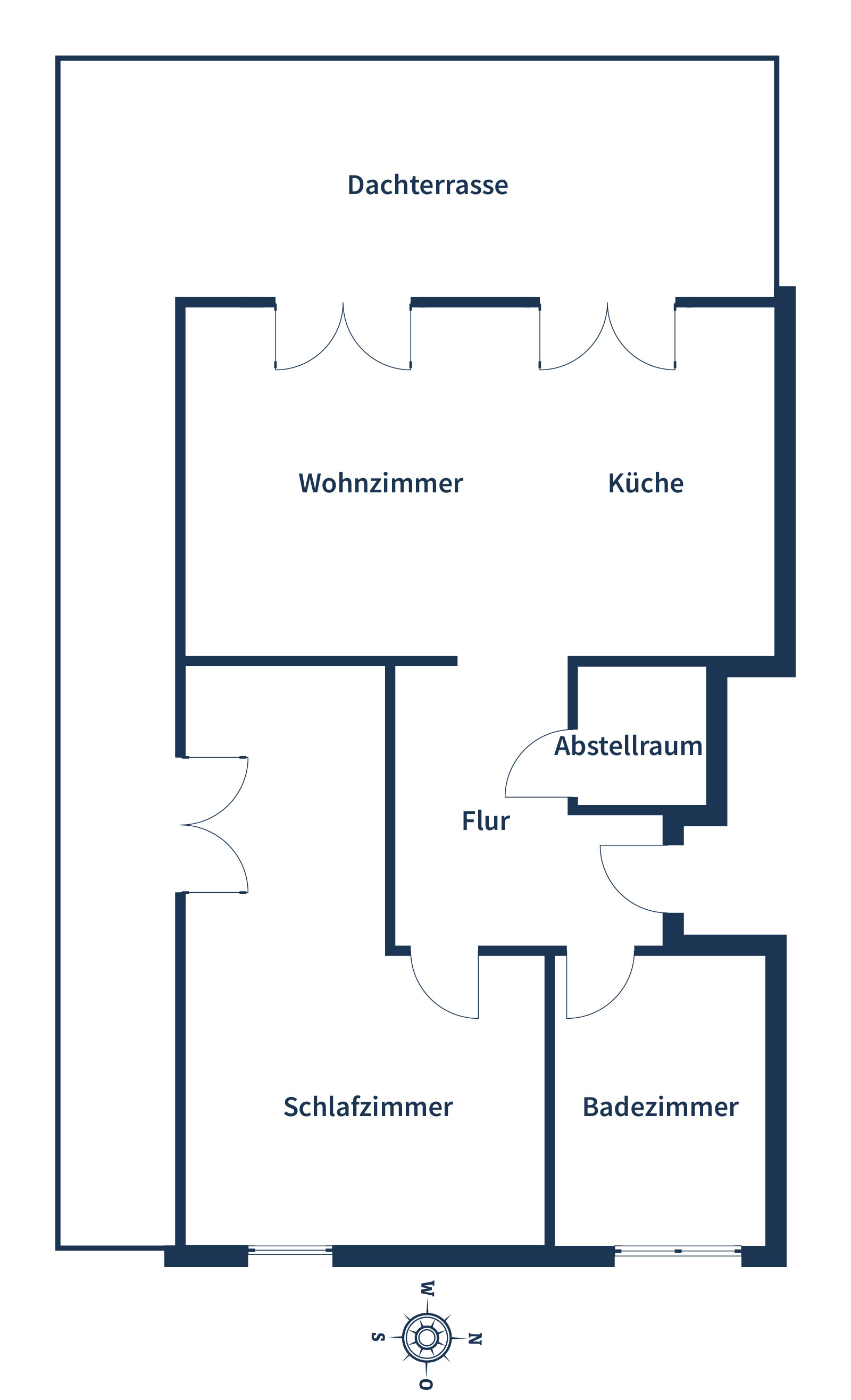 Penthouse zum Kauf 448.000 € 2 Zimmer 96,3 m²<br/>Wohnfläche 2.<br/>Geschoss Nußloch Nußloch 69226