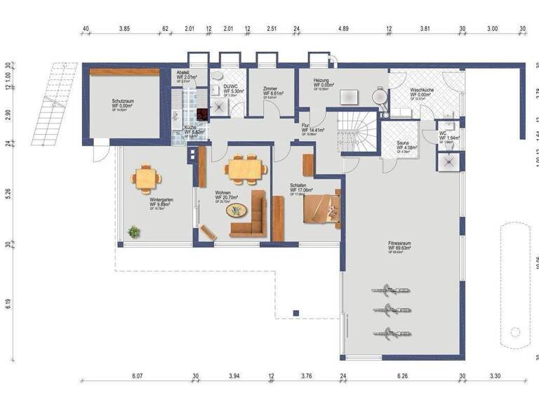Einfamilienhaus zum Kauf 1.290.000 € 11 Zimmer 477 m² 6.305 m² Grundstück Röllfeld Klingenberg am Main 63911