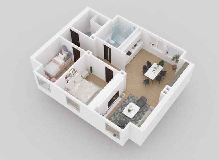 Wohnung zum Kauf provisionsfrei 181.440 € 3 Zimmer 80,6 m² 3. Geschoss frei ab sofort Bismarck Gelsenkirchen 45889