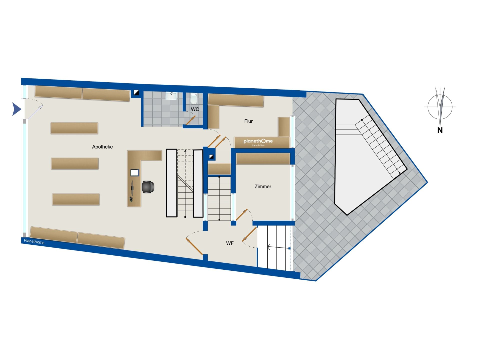 Reihenmittelhaus zum Kauf 298.000 € 7 Zimmer 250 m²<br/>Wohnfläche 203 m²<br/>Grundstück Oberndorf Oberndorf am Neckar 78727