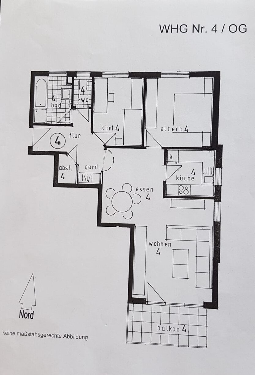 Wohnung zur Miete 860 € 3,5 Zimmer 85 m²<br/>Wohnfläche 1.<br/>Geschoss ab sofort<br/>Verfügbarkeit Am Seitzentor 6 Obereisesheim Neckarsulm 74172