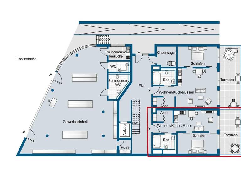 Wohnung zum Kauf provisionsfrei 316.000 € 2 Zimmer 61,9 m² EG Darme Lingen 49808