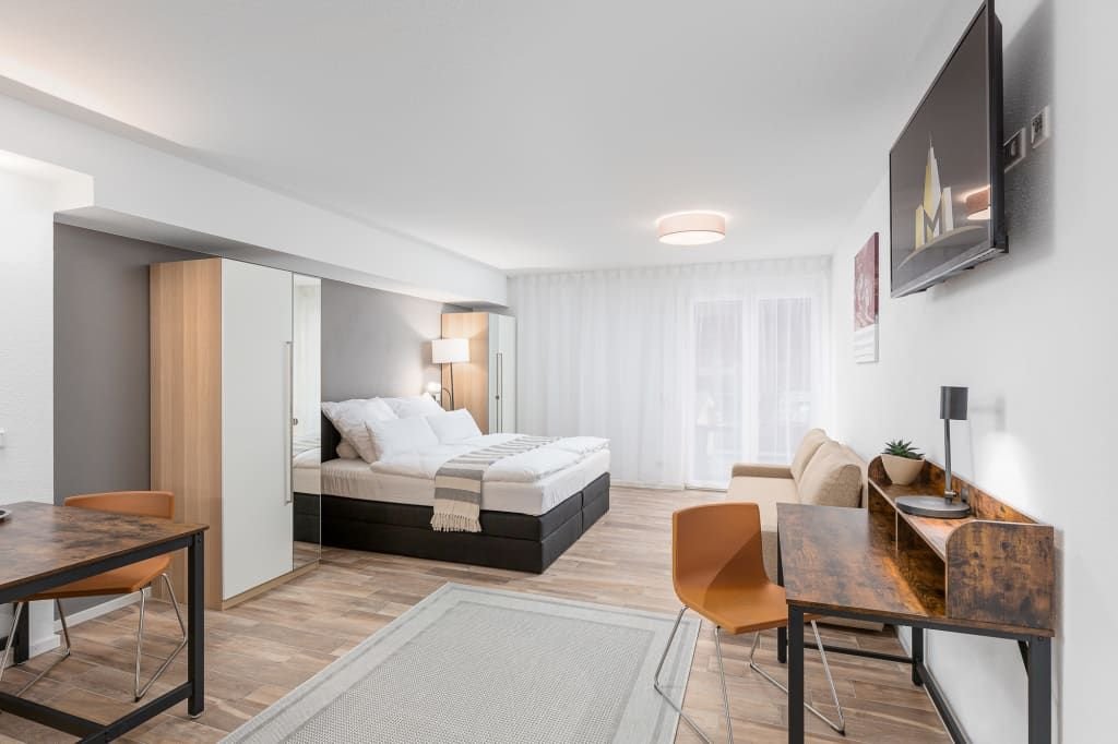 Wohnung zur Miete Wohnen auf Zeit 1.712 € 1 Zimmer 38 m²<br/>Wohnfläche 01.02.2025<br/>Verfügbarkeit Ezanvillestraße Ziegelhausen - Ost Heidelberg 69118