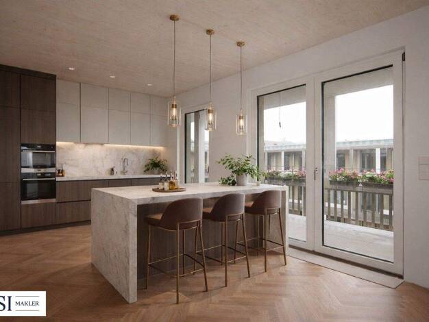 Wohnung zum Kauf - Erstbezug 504.000 € 2 Zimmer 51,3 m² 5. Geschoss Obere Donaustraße 23 Wien 1020