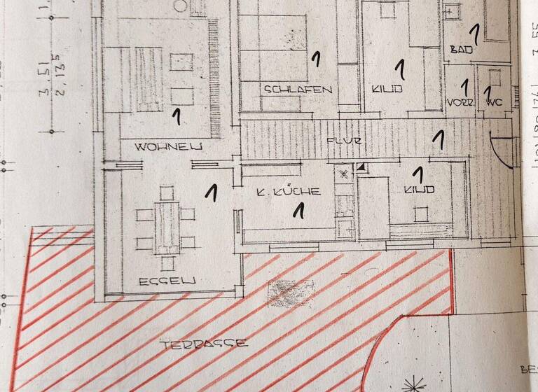 Wohnung zum Kauf 250.000 € 5 Zimmer 100 m² Deggendorf 94469
