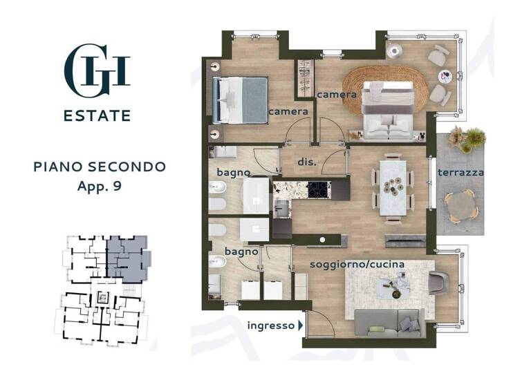 Wohnung zum Kauf - Erstbezug 3 Zimmer 66 m² 2. Geschoss frei ab sofort Via Cavallazza Primiero San Martino di Castrozza 38054